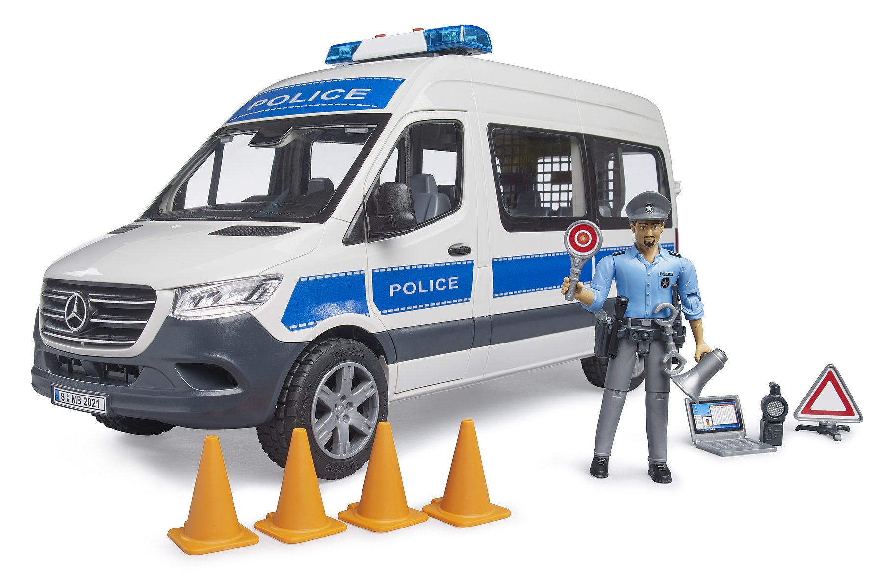 Masina de politie Mercedes-Benz Sprinter, Bruder 02683