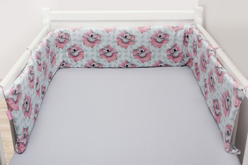 Apărători patut Scamp montate – design adorabil cu ursuleți